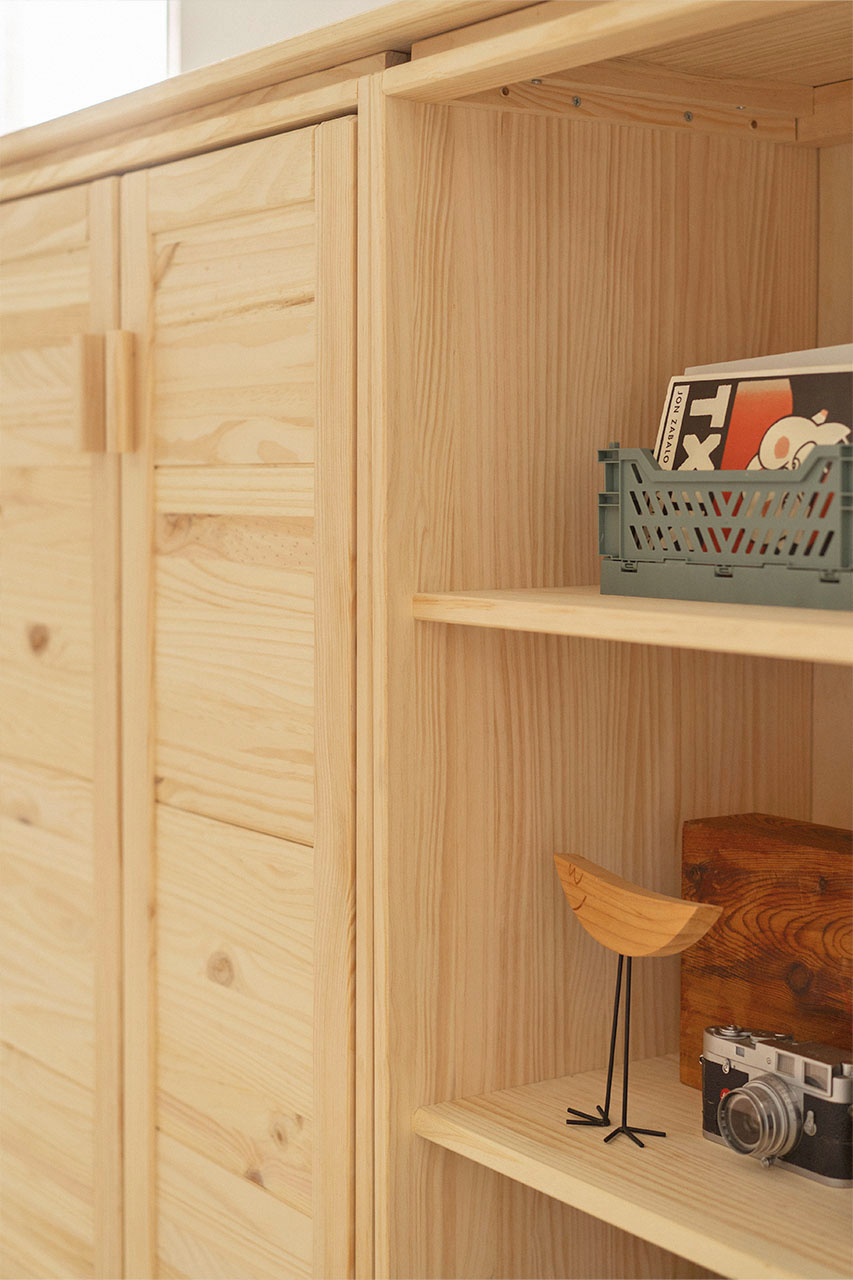 Imagen de ambiente 2 para:Armario bajo de madera ecol&oacute;gica